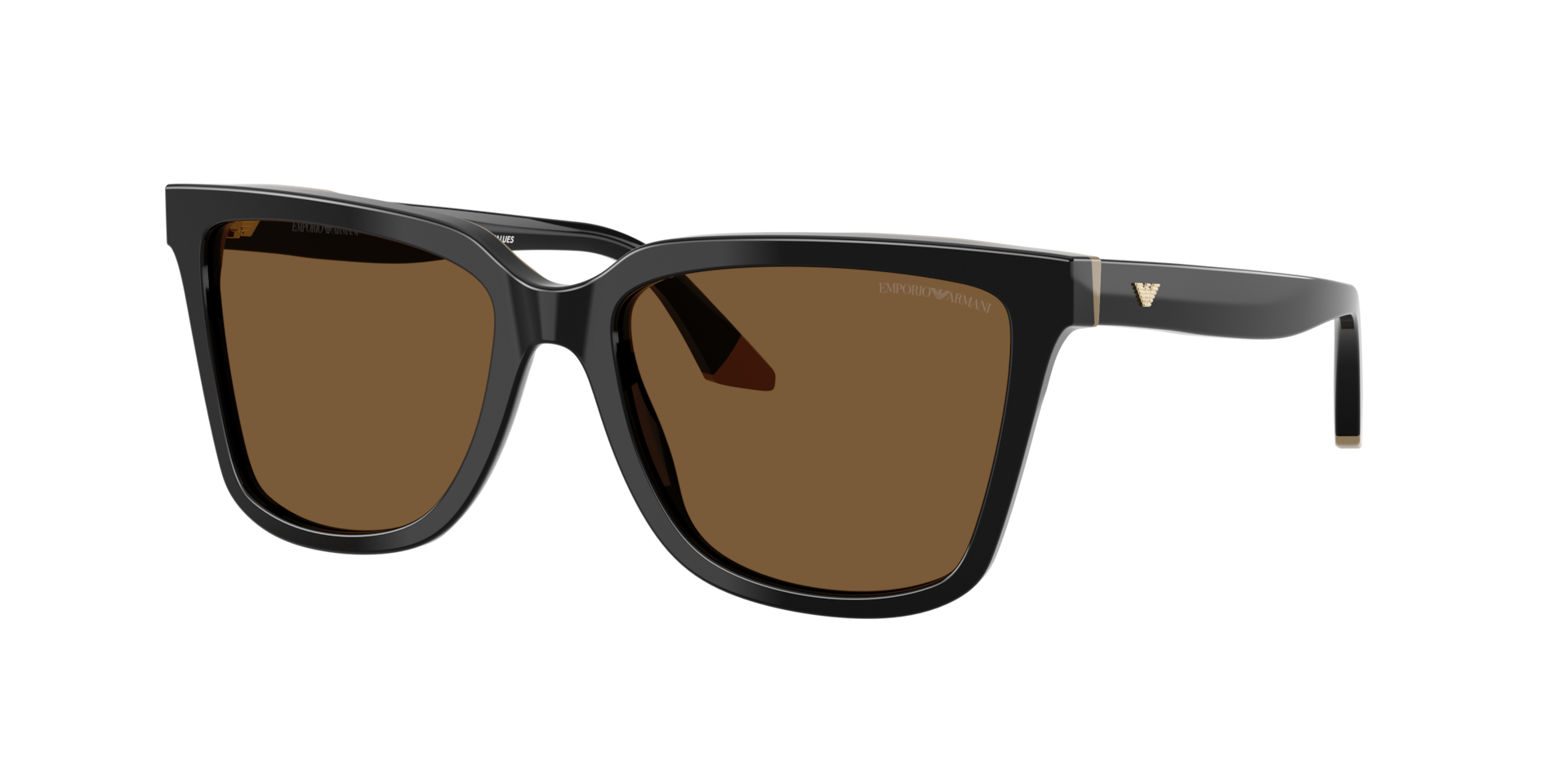 Emporio Armani Woman Sunglass EA4261 -  Frame color: Black/Beige, Lens color: Brown