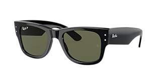 Ray-Ban Original Wayfarer Classic L (52 - 22) with Green lenses