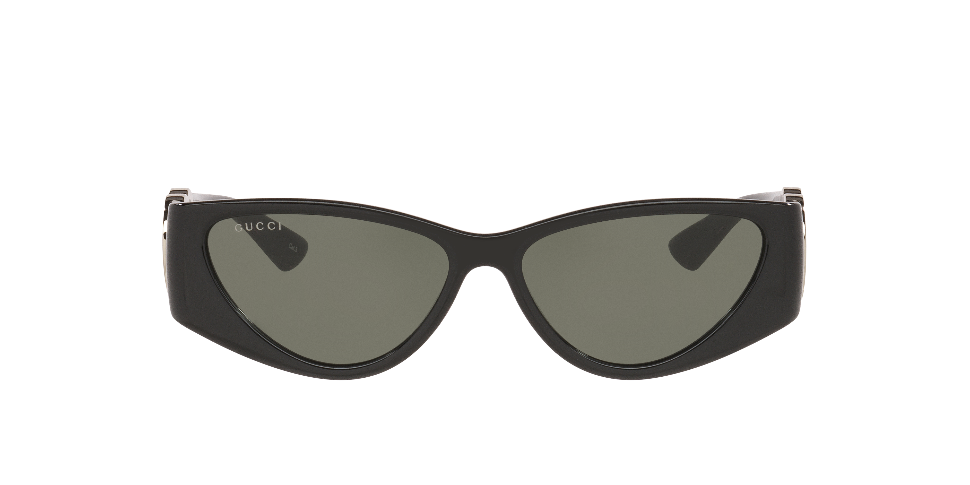 Gucci GG1824S M (55 - 14) with Grey lenses and Black frame