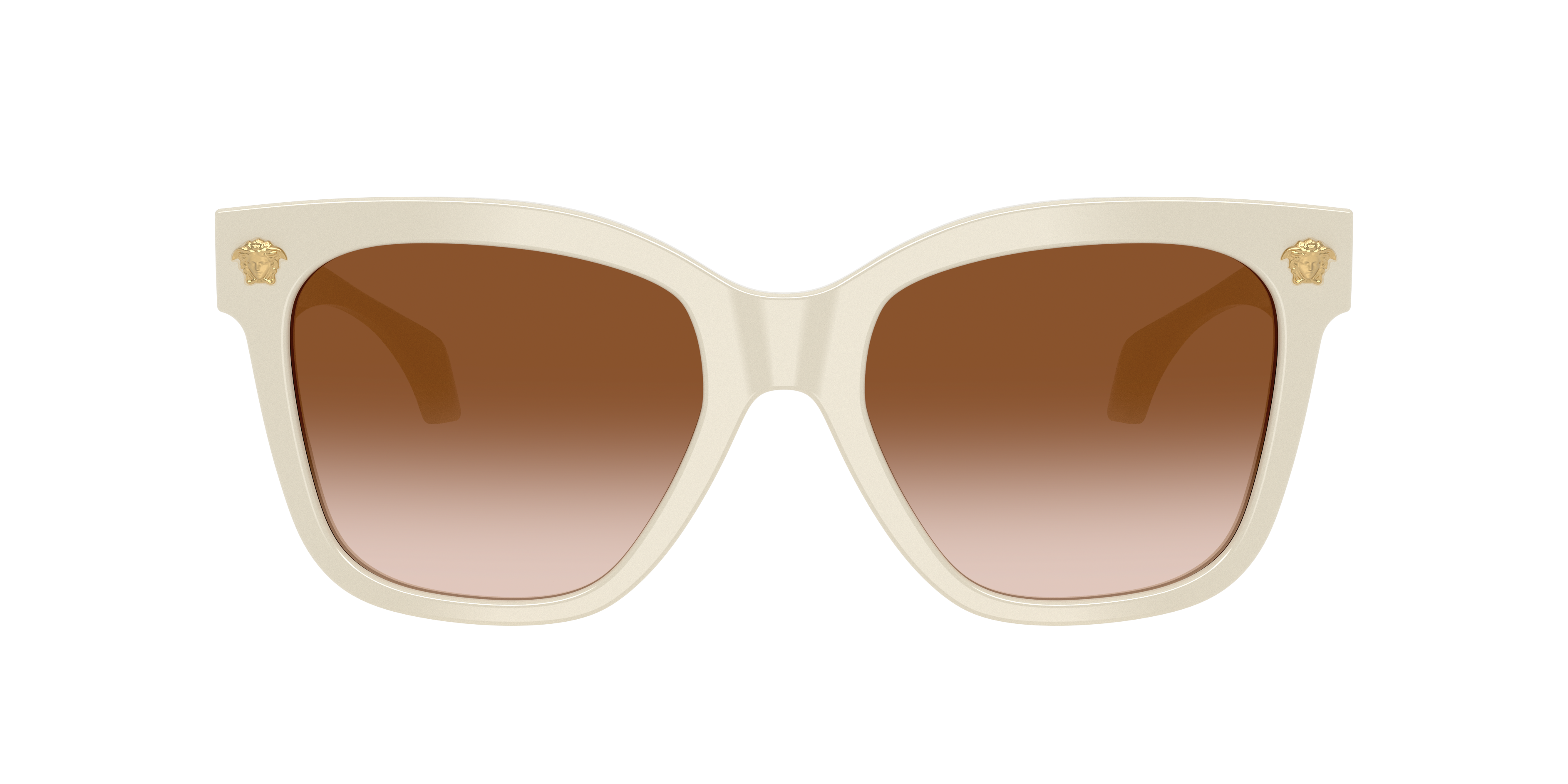 Versace 照明 Versace VE4511 L (55 - 19) with Brown lenses and White frame