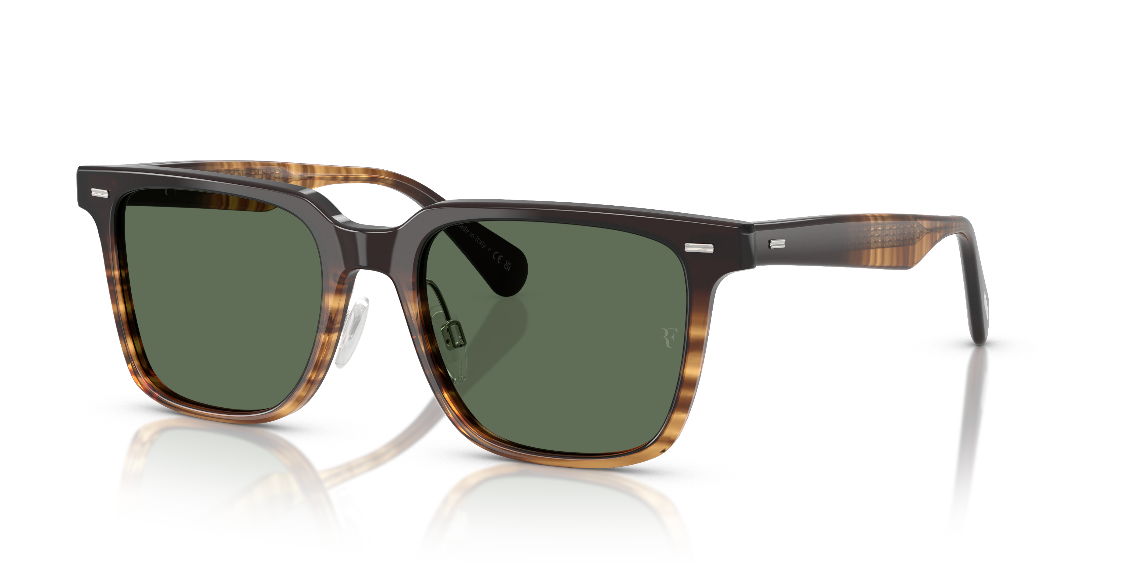 おおなみ Oliver Peoples Mr. Federer II M (52 - 19) with Green lenses and