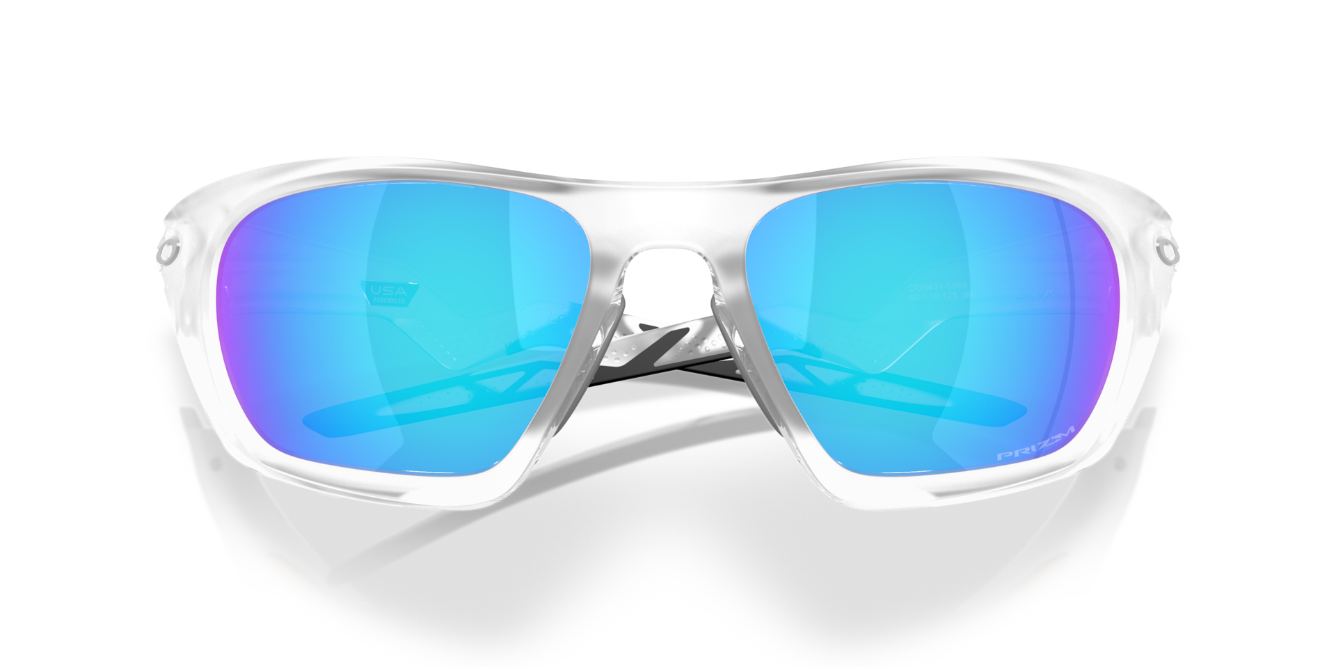 Oakley Lateralis L (60 - 19) with Blue lenses and Transparent