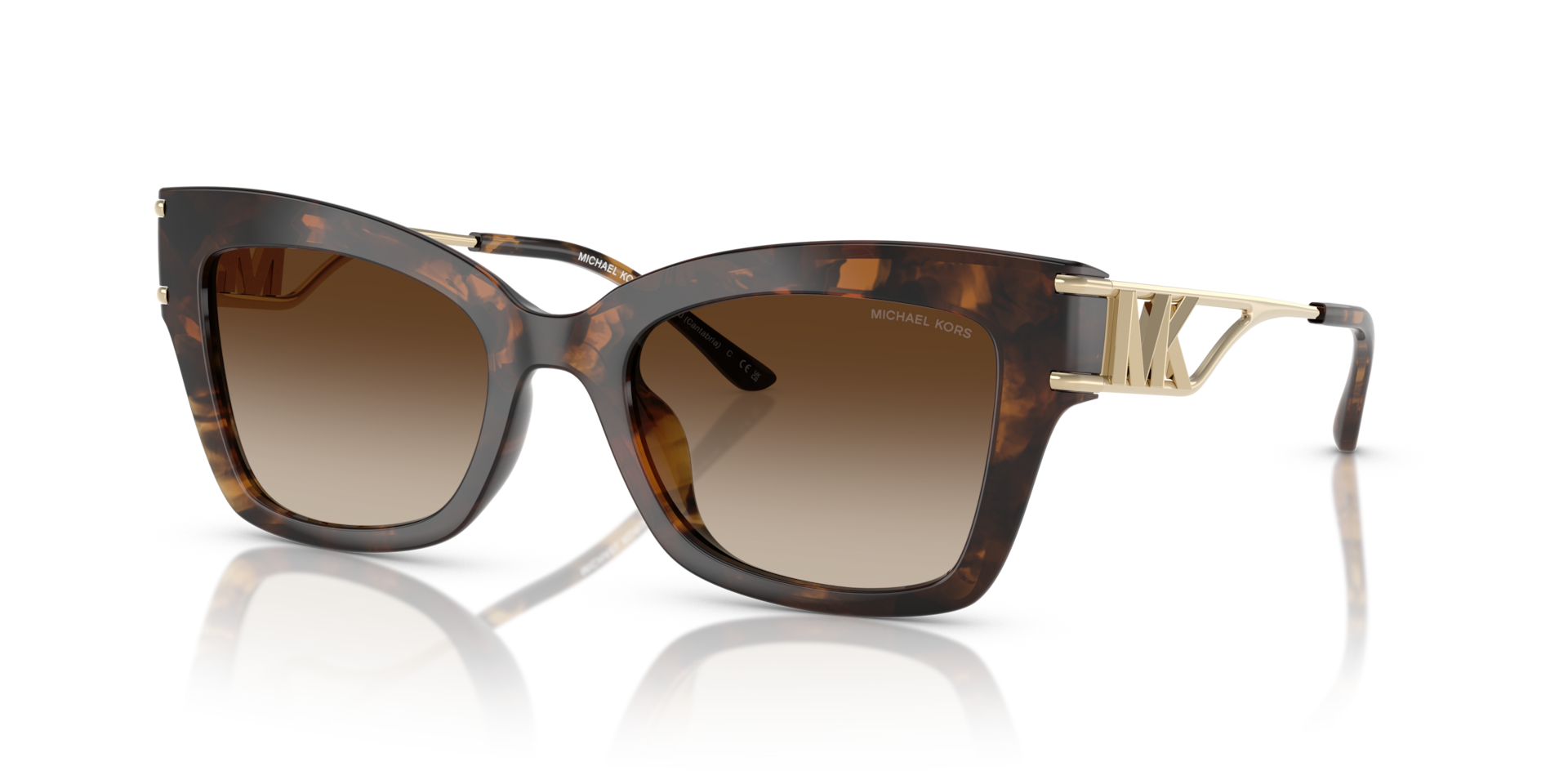 Michael Kors Cantabria L (52 - 20) with Brown lenses and Tortoise