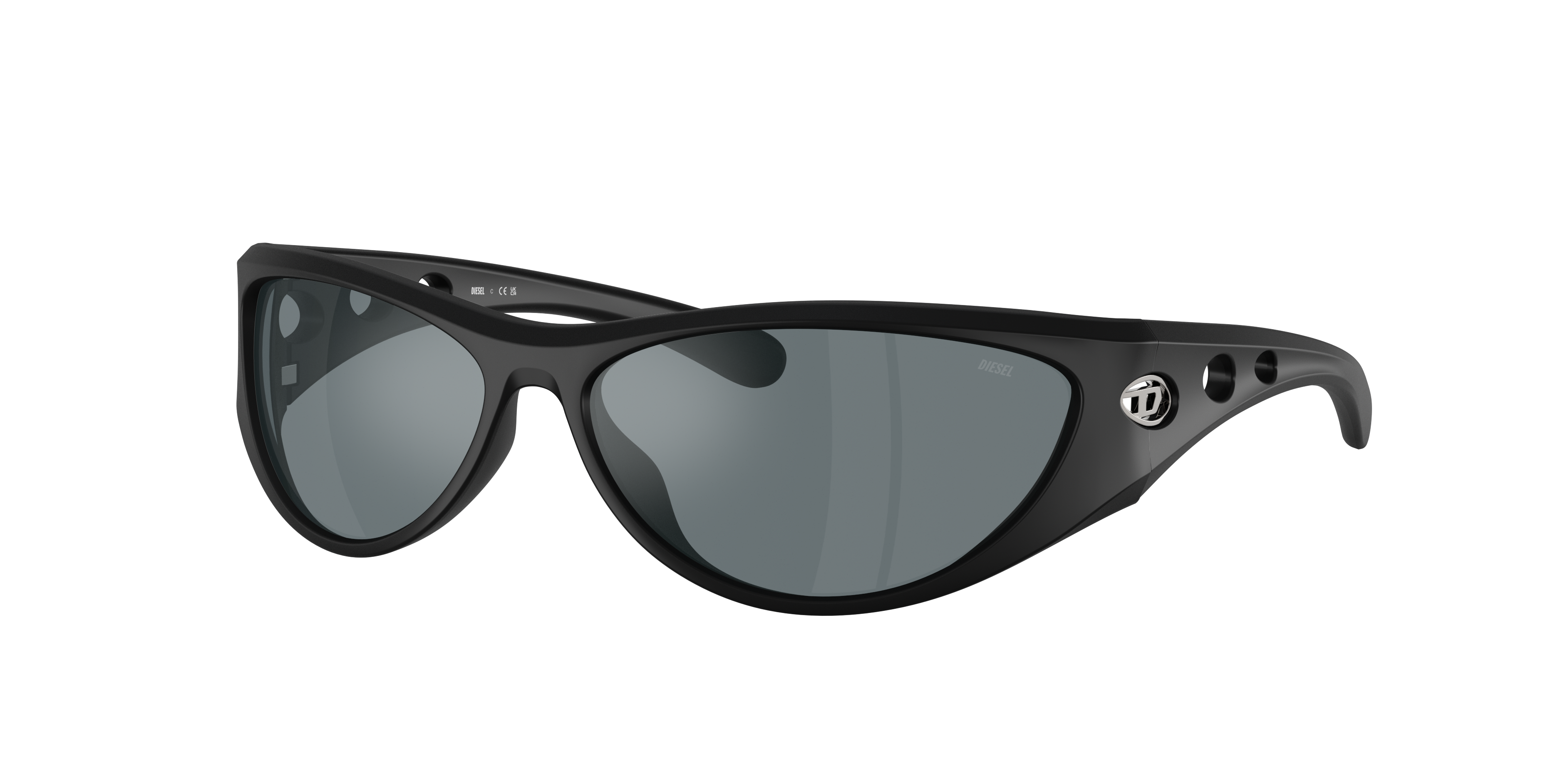 dieselサングラス Diesel DL3004U L (63 - 14) with Black lenses and Black frame