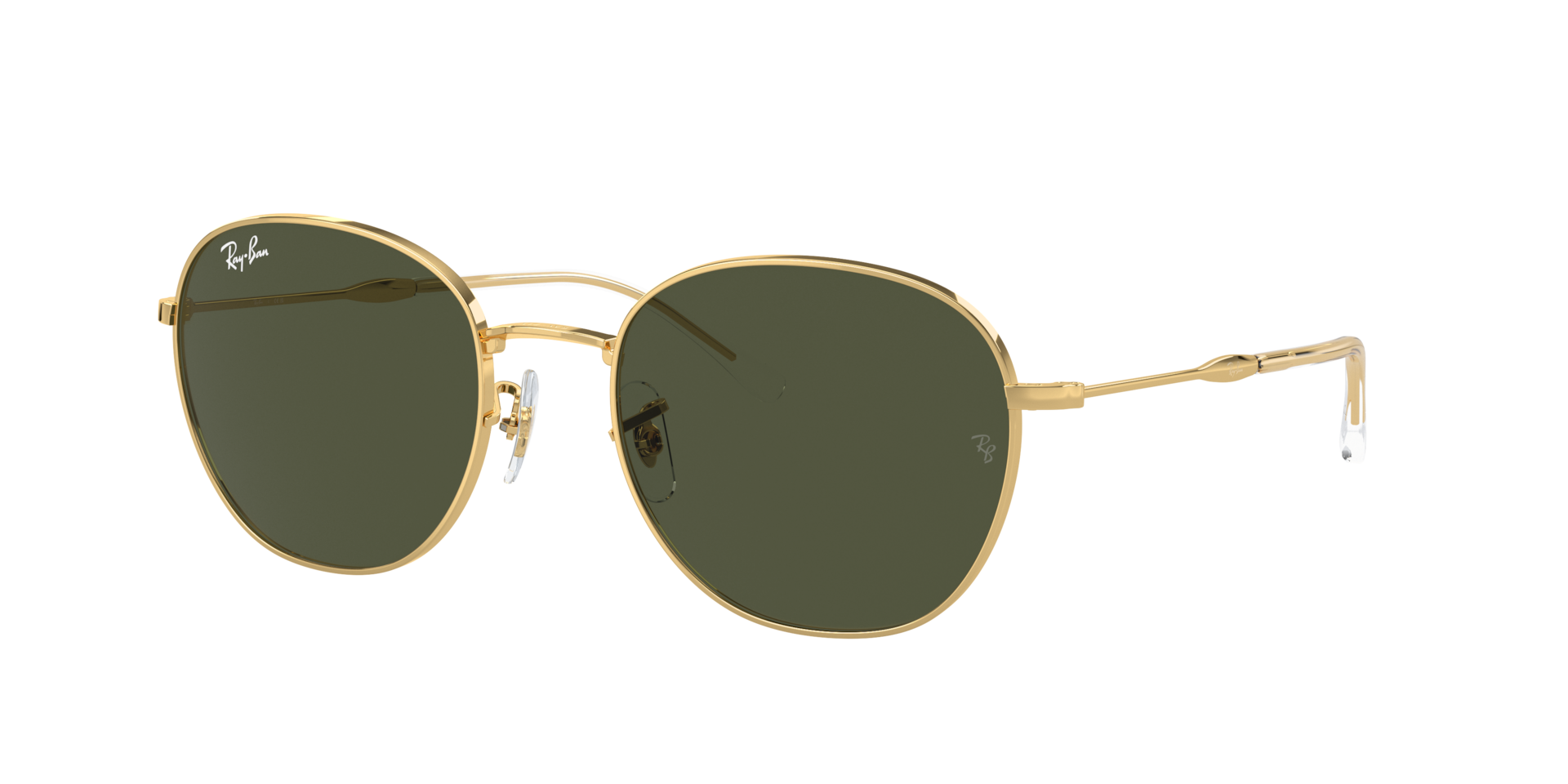 Ray-Ban Unisex Sunglass RB3809 -  Frame color: Arista Gold, Lens color: Green