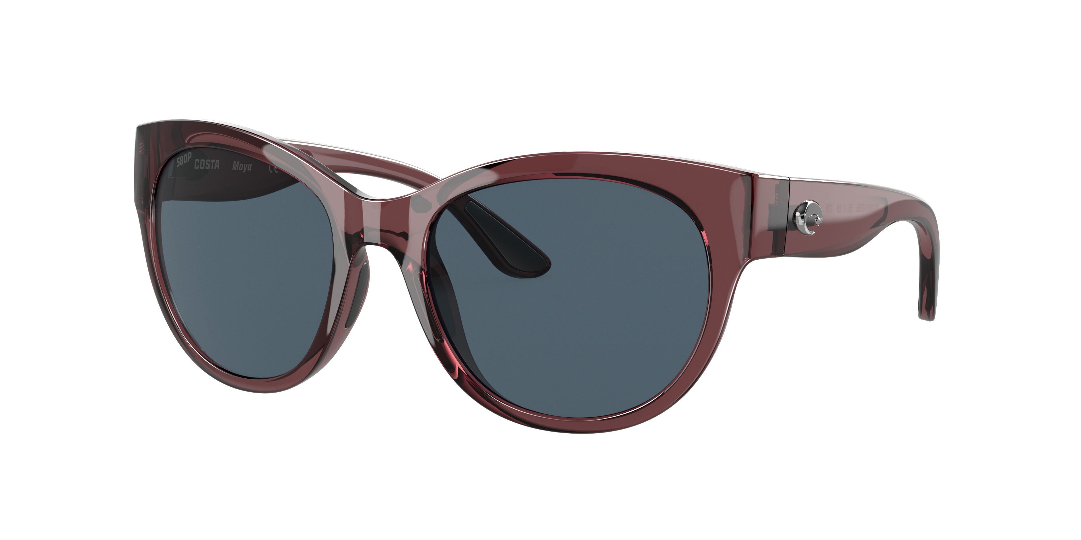 Costa Woman Sunglass Maya -  Frame color: Shiny Urchin Crystal, Lens color: Gray