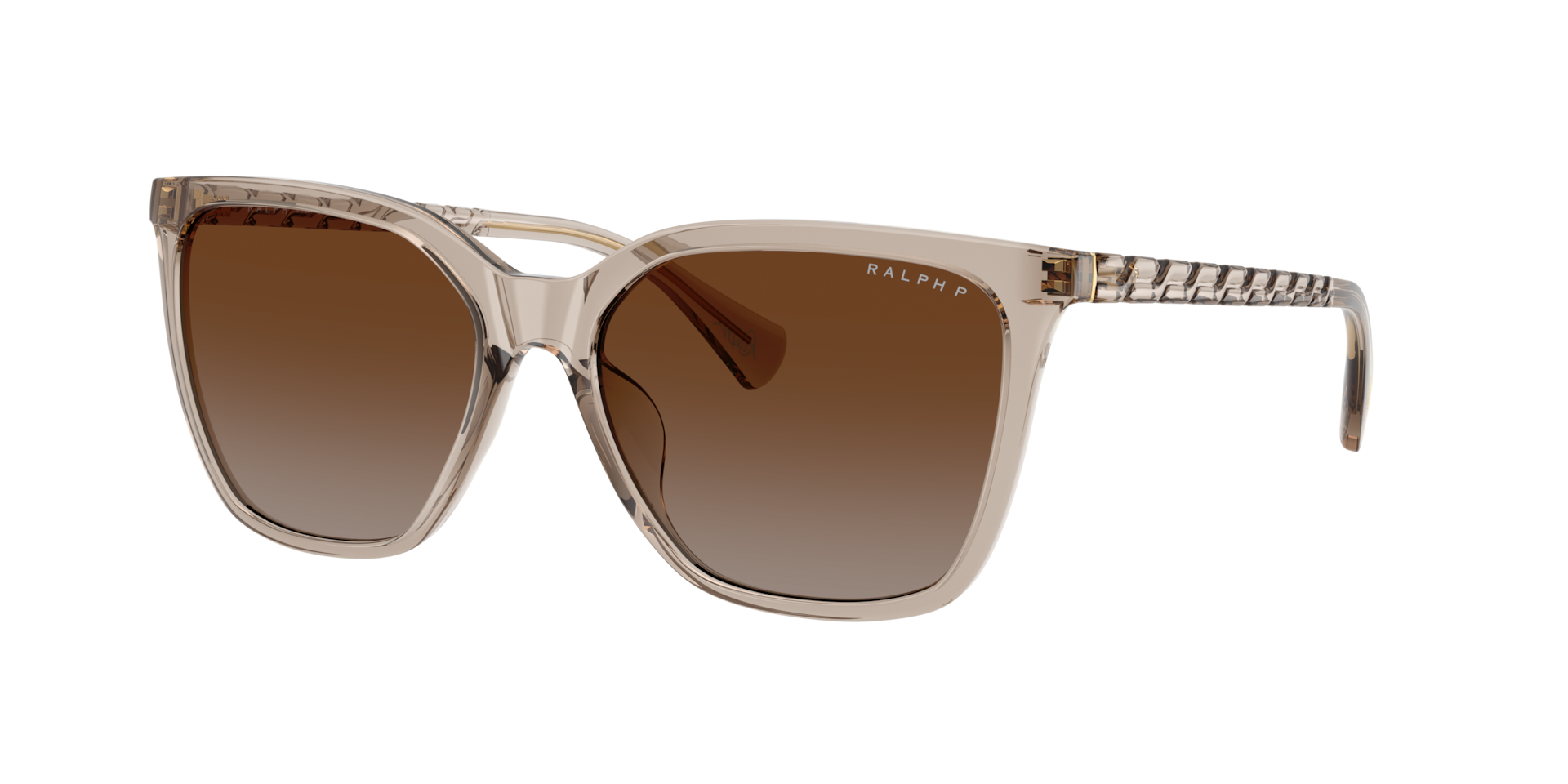 Ralph RA5328U L (56 - 17) with Brown lenses and Beige frame