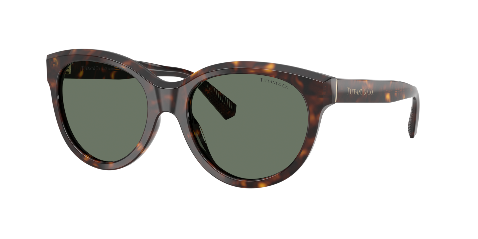 Tiffany & Co. Woman Sunglass TF4271 - Frame color: Havana, Lens color: Dark Green