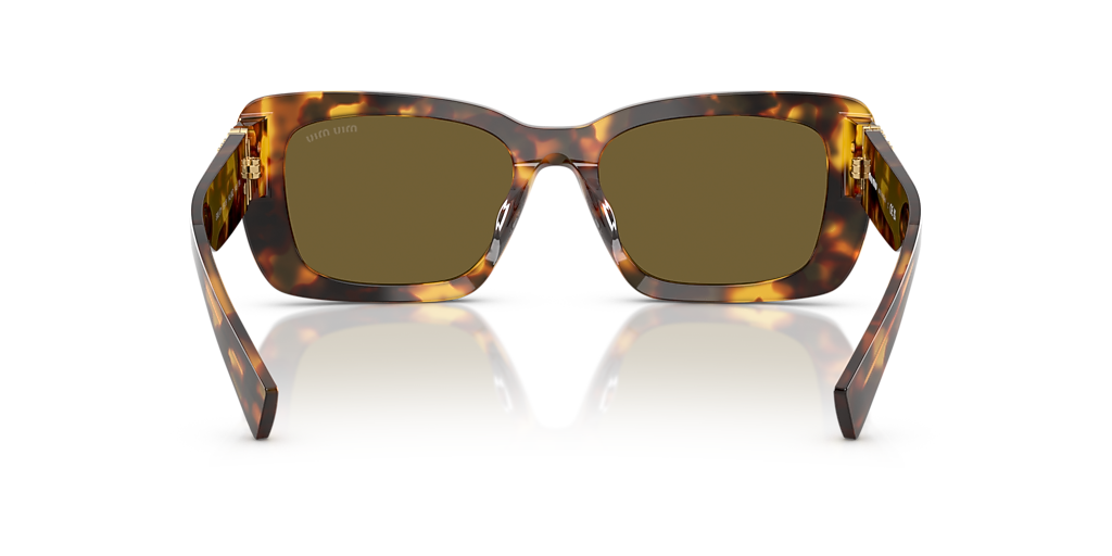Miu Miu MU 07YS L (53 - 18) with Brown lenses and Tortoise frame