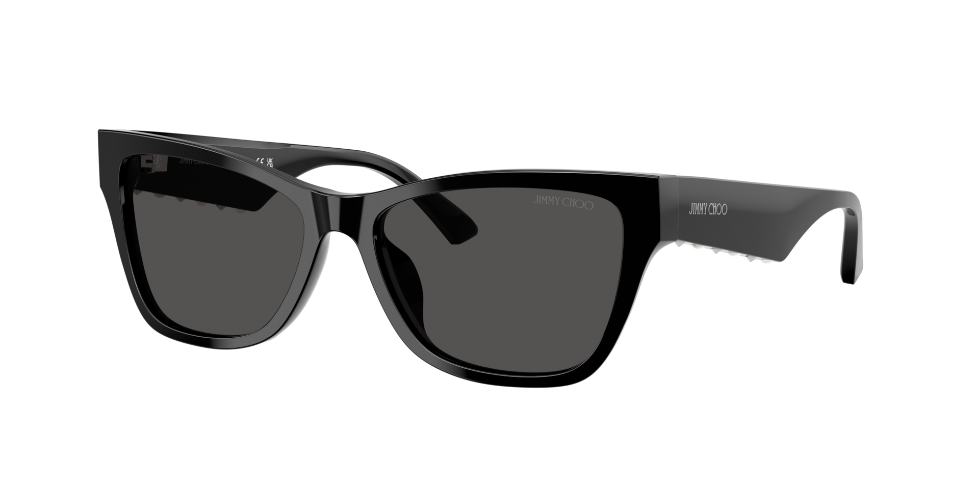 Jimmy Choo JC5024HU S (55 - 16) with Grey lenses and Black frame