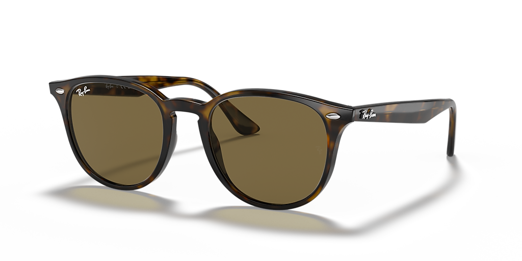 Ray-Ban RB4259f ケース付き Ray-Ban RB4259 L (53 - 20) with Brown lenses and Tortoise frame