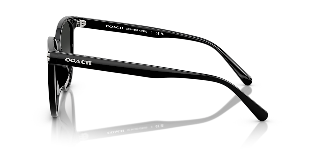 Coach CW428 L (57 - 17) with Grey lenses and Black frame