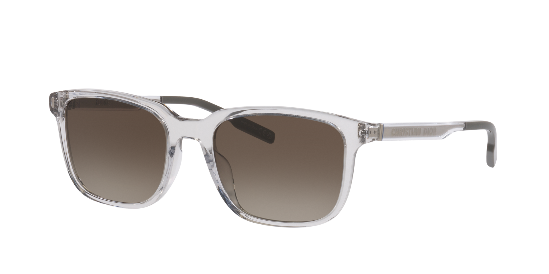 DIOR Man Sunglass Dm40019U -  Frame color: Grey, Lens color: Brown Gradient
