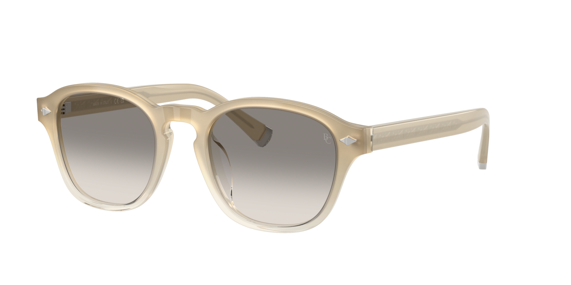 Brunello Cucinelli BC4006S M (50 - 21) with Grey lenses and White