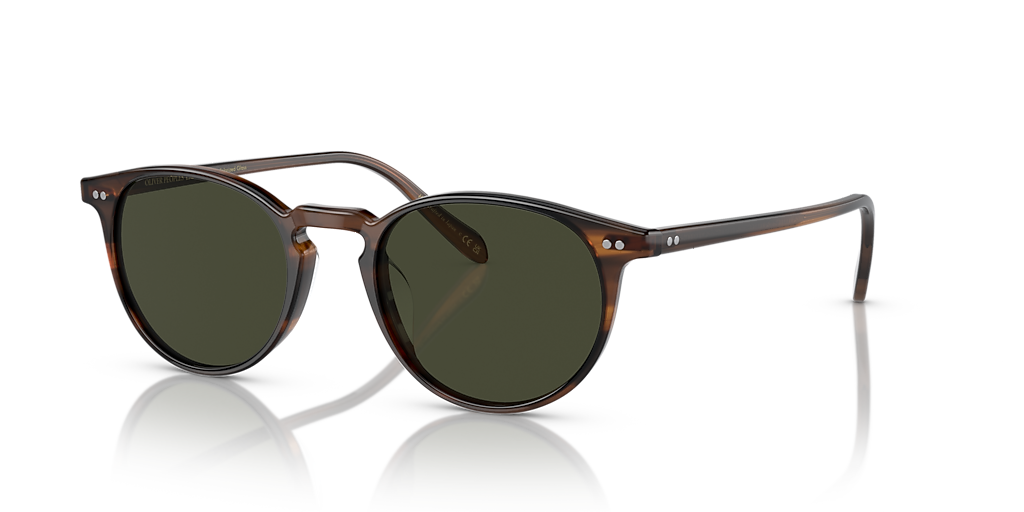 Oliver Peoples OV5004SU Riley Sun S (49 - 20) with Green lenses