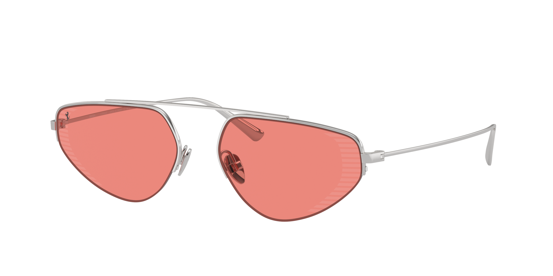 Ferrari Unisex Sunglass FH1010TD - Couleur du Monture Argent Couleur de Lentille Rouge 385 €