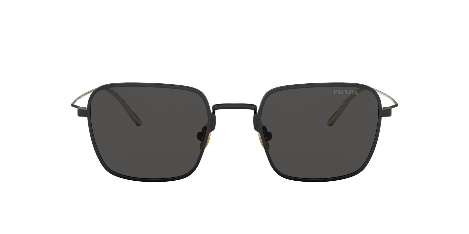 Prada PR 54WS M (52 - 22) with Grey lenses and Black frame