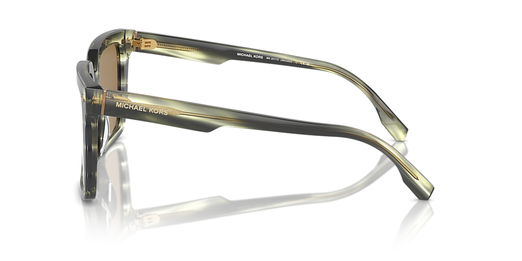 Michael Kors Abruzzo L (55 - 18) with Green lenses and Green frame