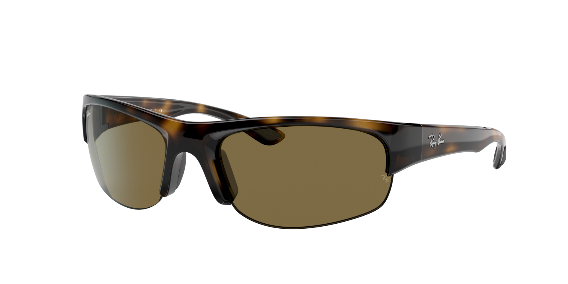 Ray-Ban Homme Sunglass RB4173 - Couleur du Monture: Havana Clair, Couleur de Lentille: Marron B-15