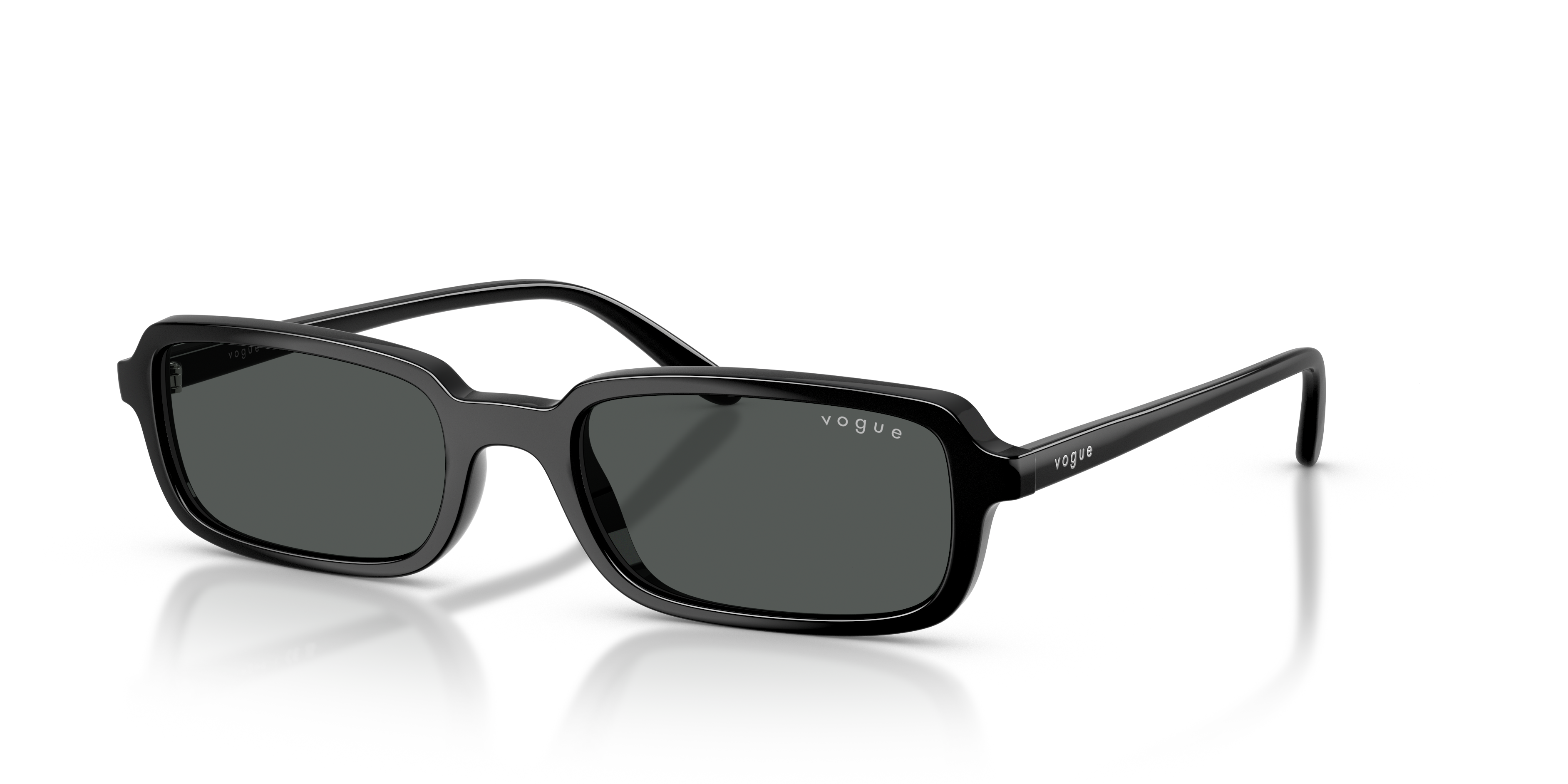 Vogue Eyewear VO5666S M (53 - 19) with Grey lenses and Black frame