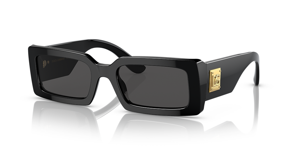 Dolce&Gabbana DG4416 M (53 - 20) with Grey lenses and Black frame