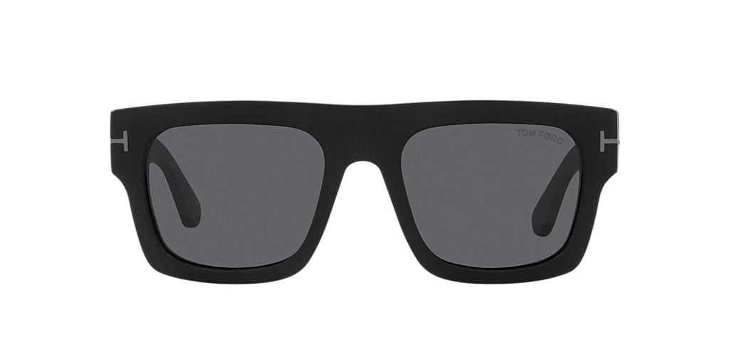 tom Tom Ford FT0711-N XXL (53 - 20) with Grey lenses and Black frame