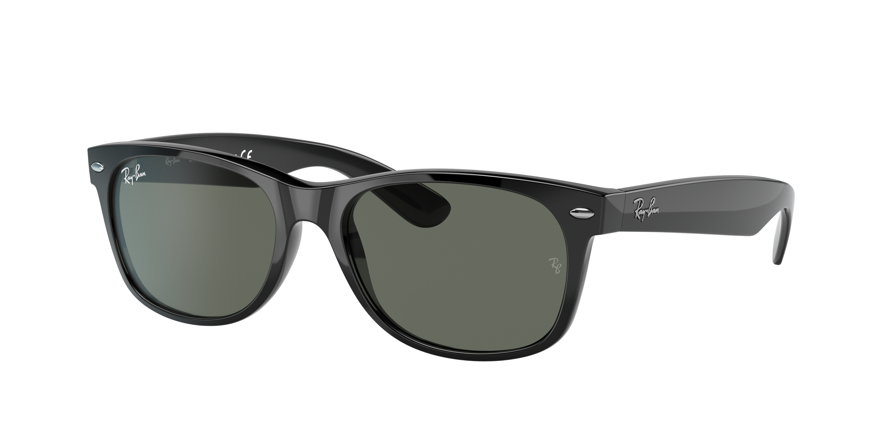 Ray-Ban New Wayfarer Classic XL (58 - 18) with Green lenses and
