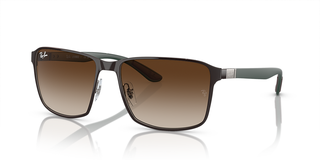 Ray-Ban RB3721 XXL (59 - 17) with Brown lenses and Brown frame