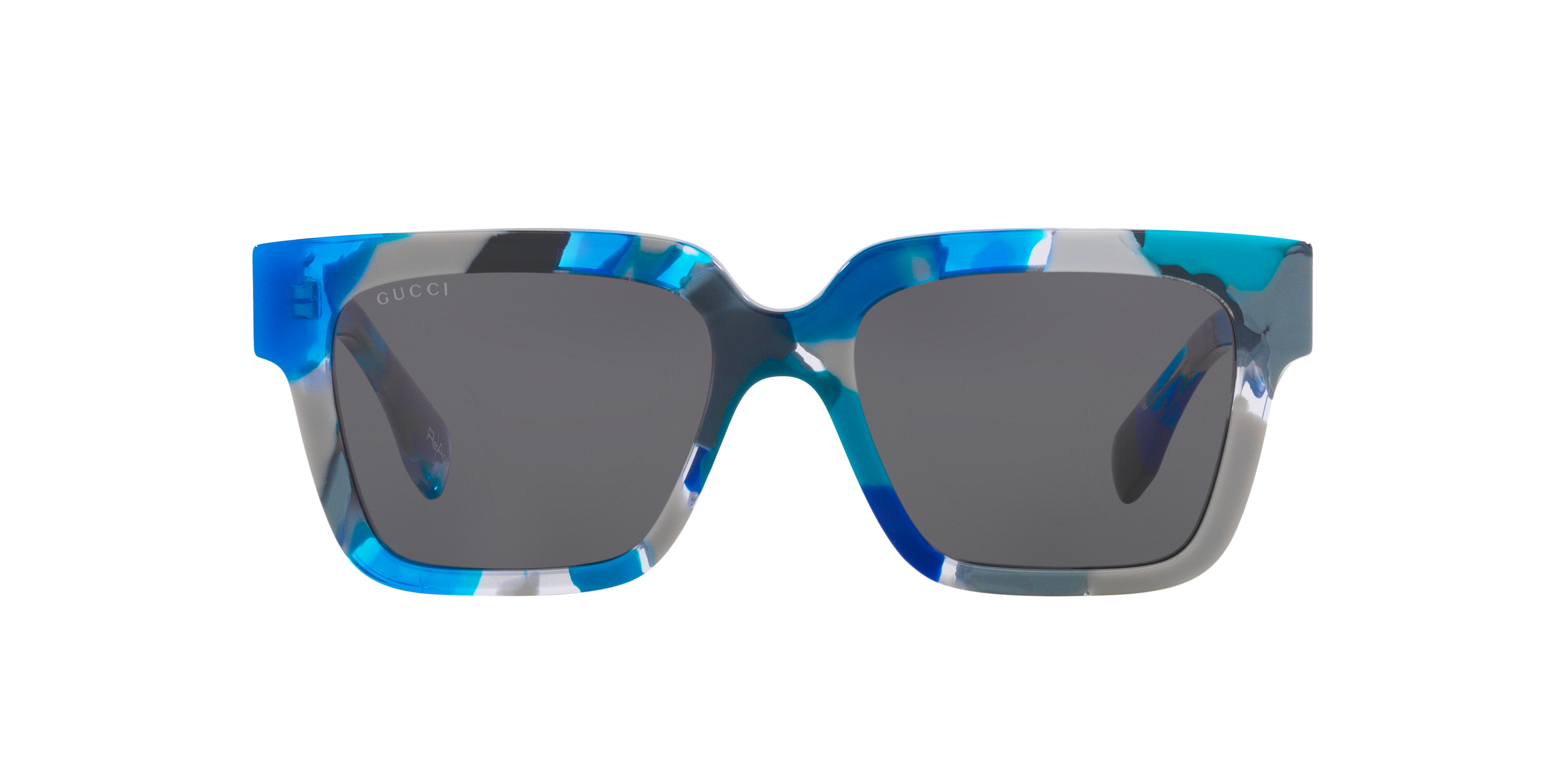 Gucci GG1626S S (54 - 18) with Grey lenses and Blue frame