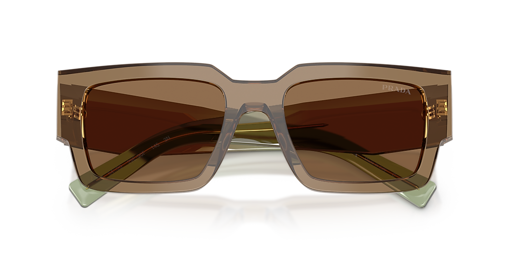 Prada PR B17S L (54 - 20) with Brown lenses and Brown frame