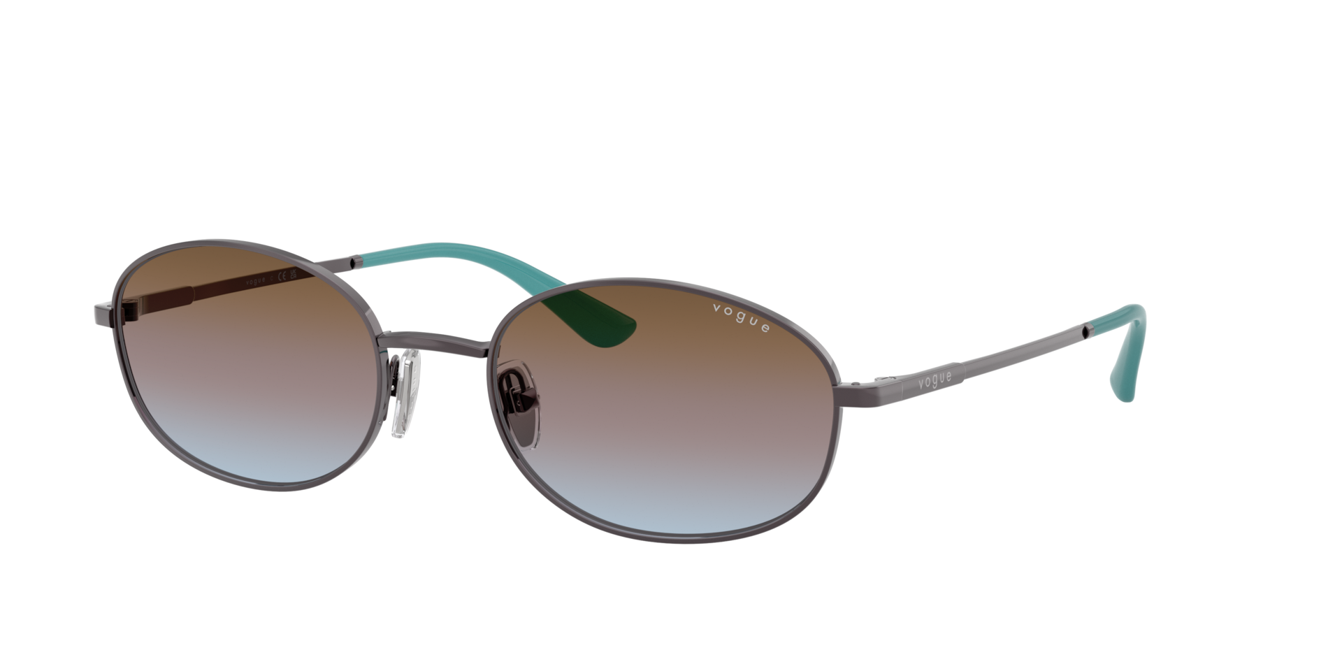 Vogue Eyewear Woman Sunglass VO4323S -  Frame color: Light Violet, Lens color: Azure Gradient Pink Gradient Brown