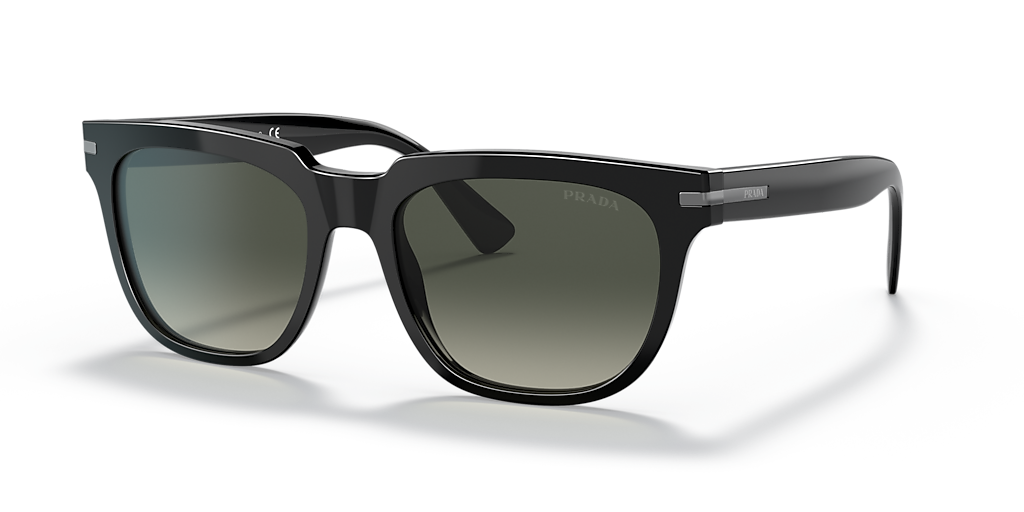 Prada PR 04YS XL (56 - 19) with Grey lenses and Black frame