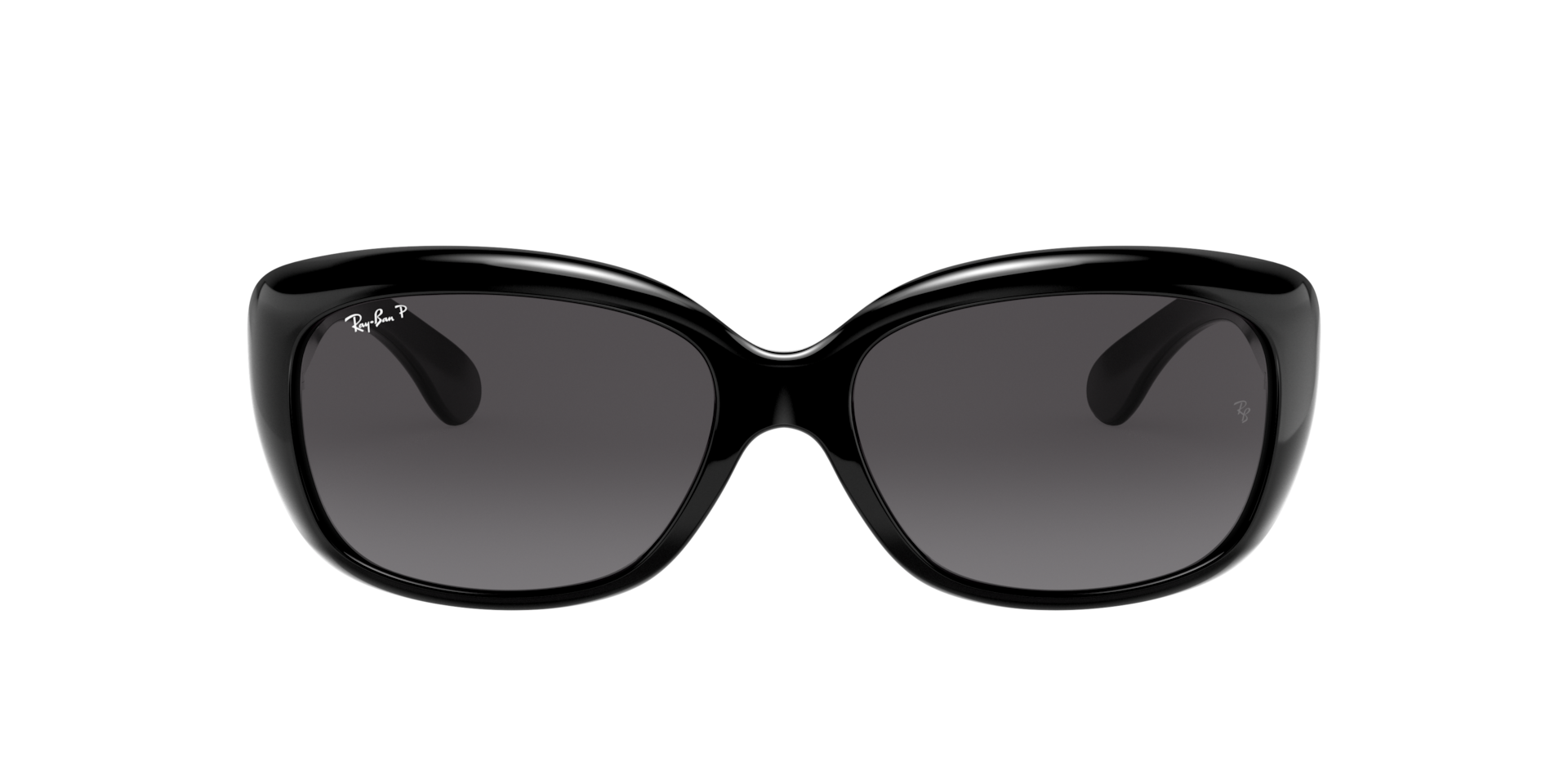Ray-Ban Jackie Ohh M (58 - 17) with Grey lenses and Black frame
