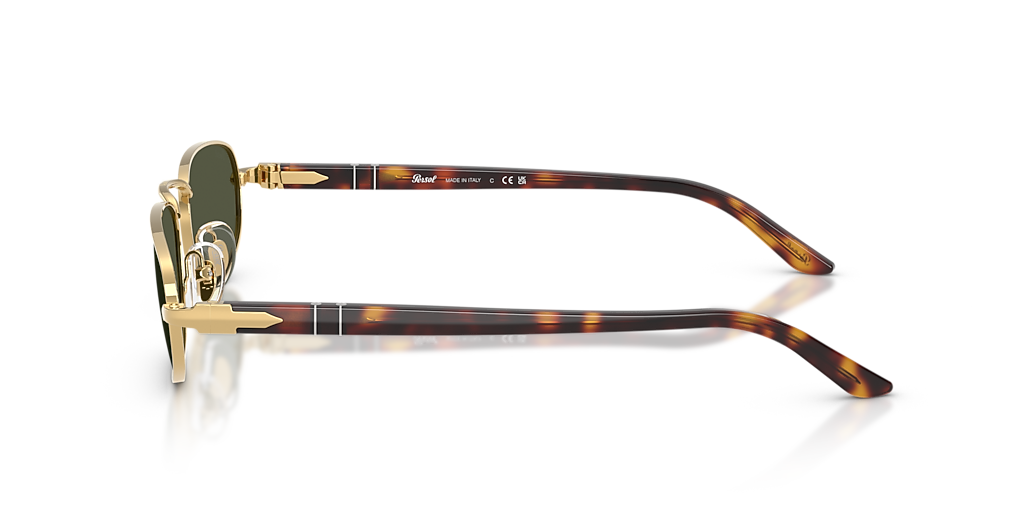 Persol PO1028S XXL (56 - 20) with Green lenses and Gold frame
