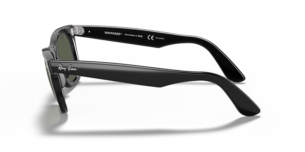 Ray-Ban Original Wayfarer Classic XXL (54 - 18) with Green lenses