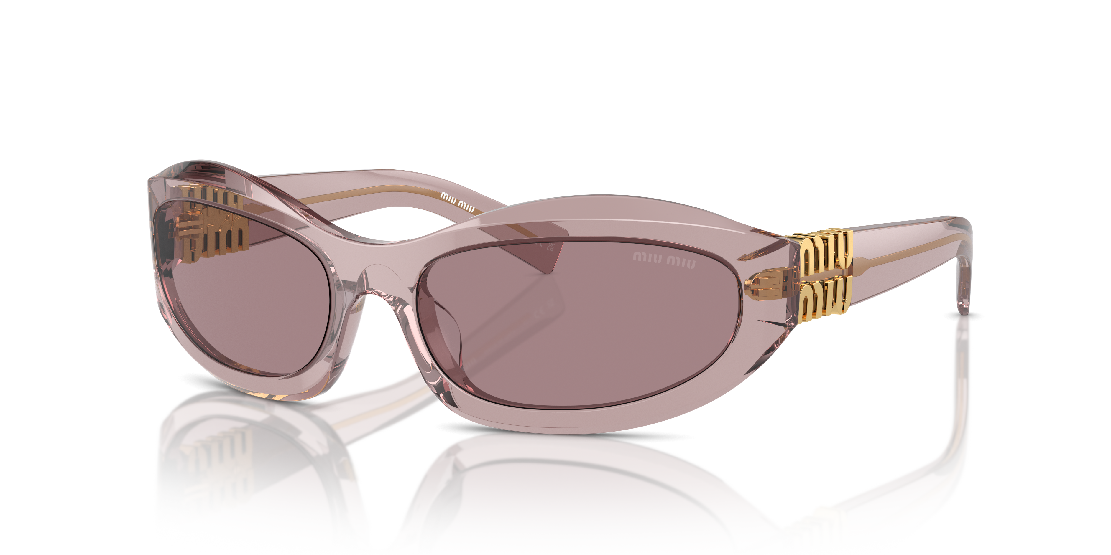 Miu Miu MU 14ZS S (59 - 17) with Violet lenses and Violet frame
