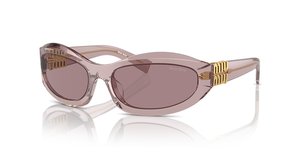 かわいいうさぎさまMiuMiu gradationllic eyewea Miu Miu MU 14ZS S (59 - 17) with Violet lenses and Violet frame
