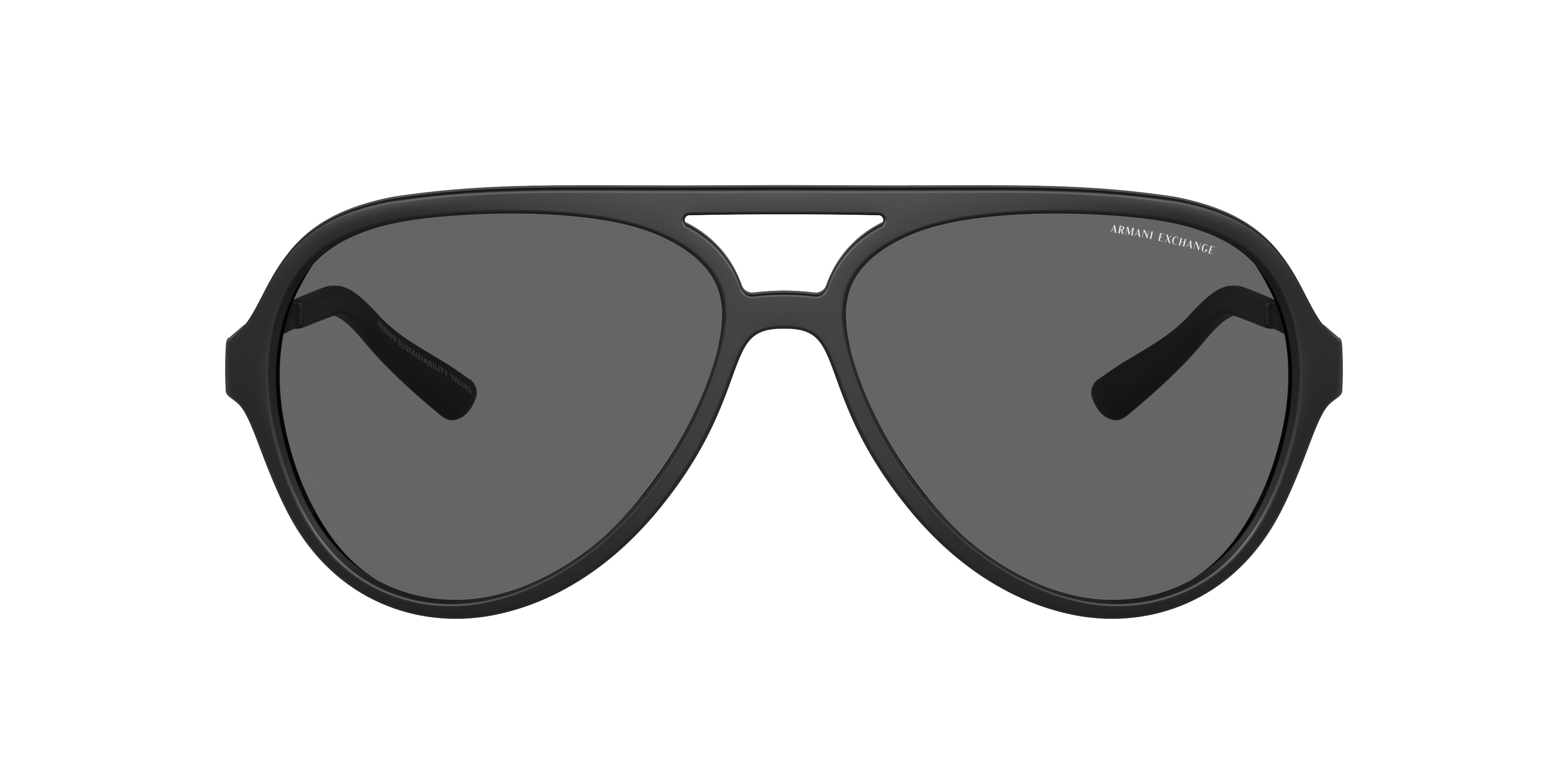 Armani Exchange AX4133S XL (60 - 14) com Lentes Cinza e Armação