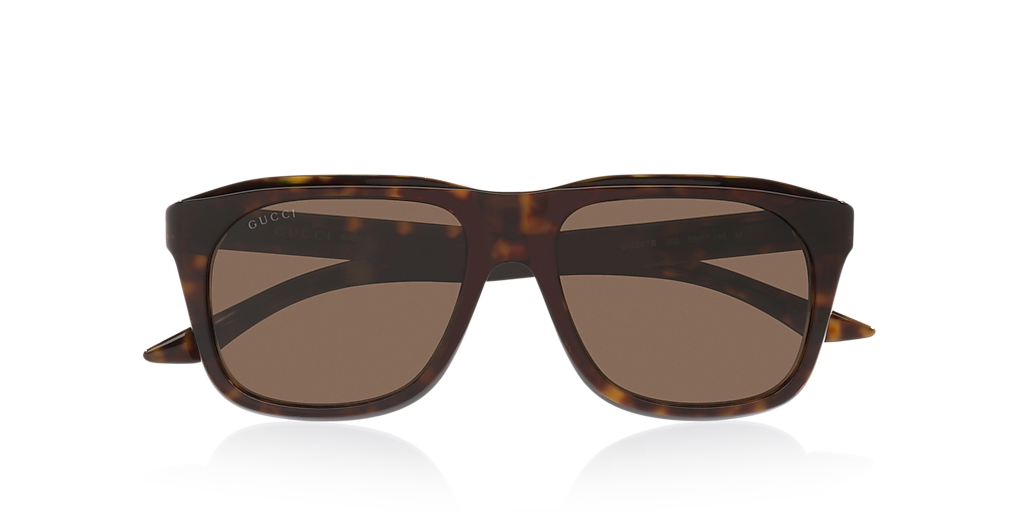 Gucci Gg2077S M (55 - 17) with Brown lenses and Tortoise frame