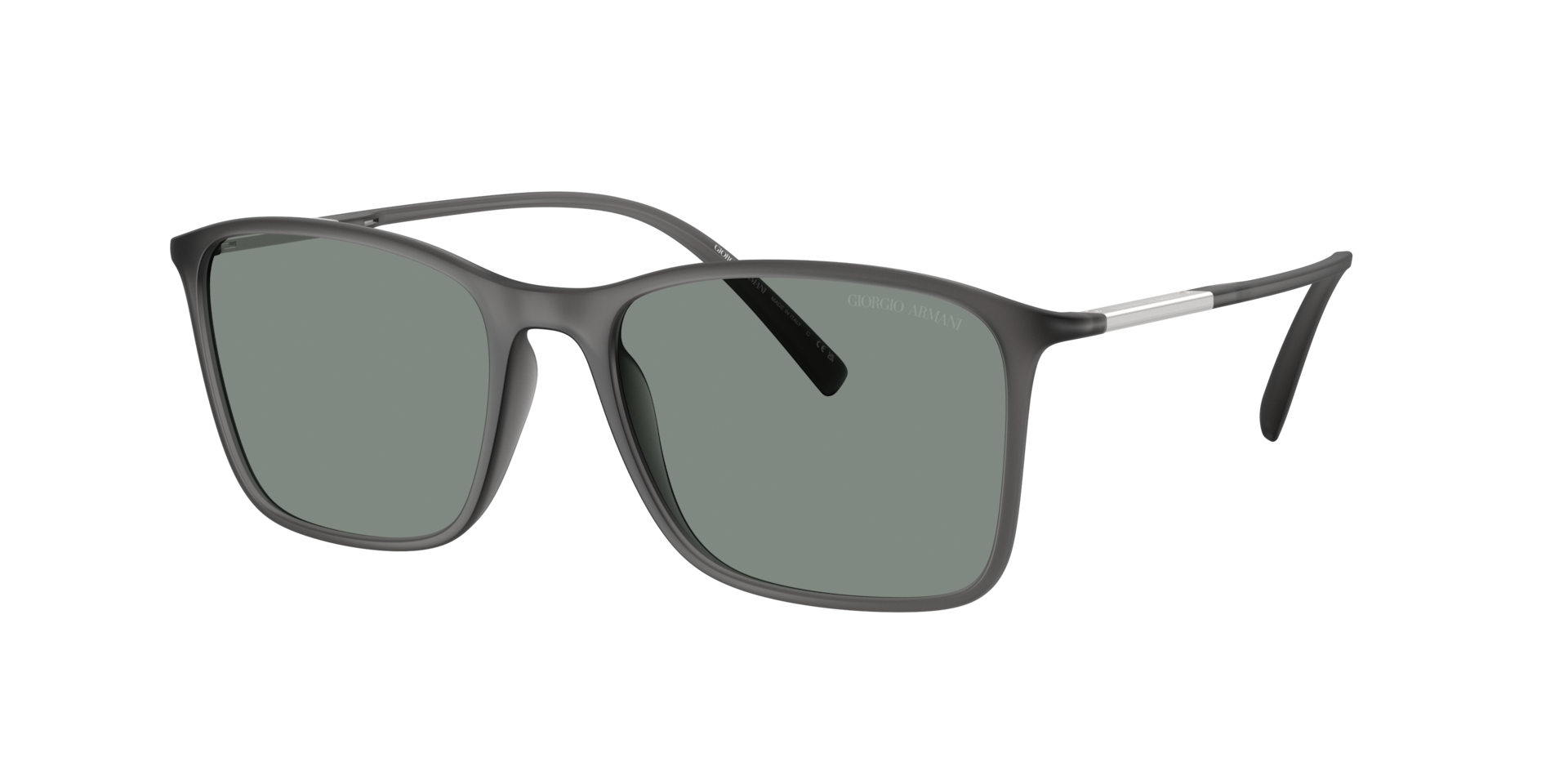 Giorgio Armani Man Sunglass AR8231U -  Frame color: Transparent Grey, Lens color: Grey