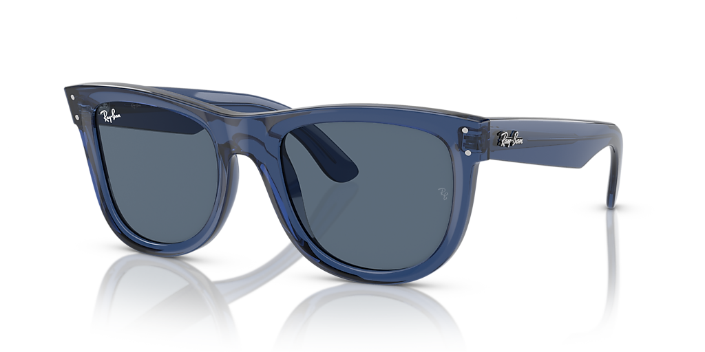 Ray-Ban Wayfarer Reverse M (53 - 20) with Blue lenses and Blue