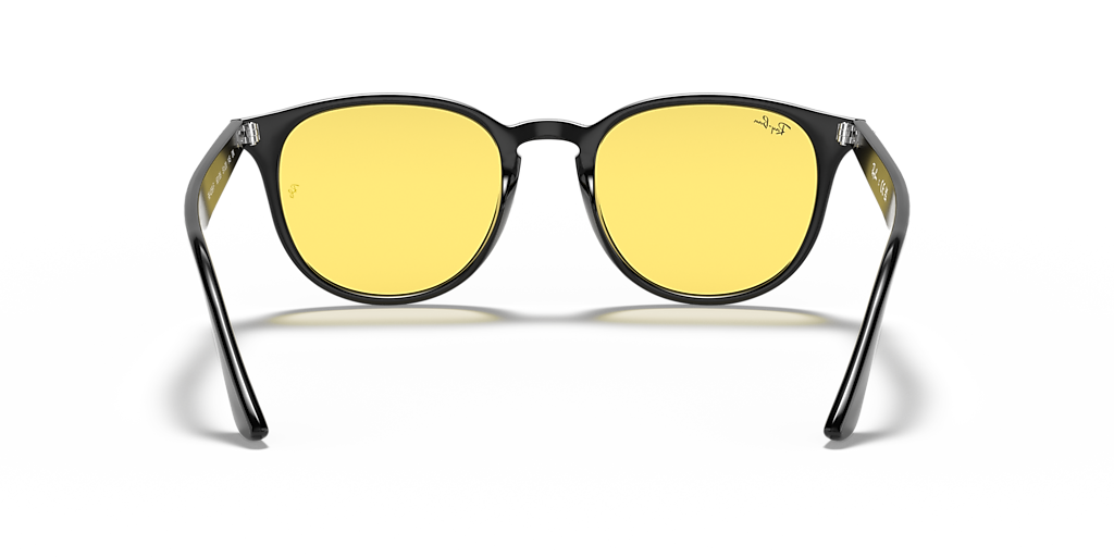 Ray-Ban RB4259 L (53 - 20) with Yellow lenses and Black frame