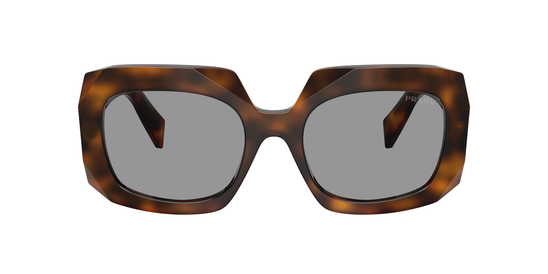 Prada PR B23S M (54 - 20) with Grey lenses and Tortoise frame