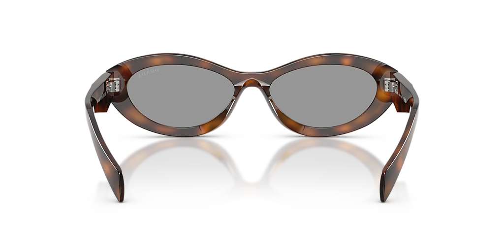 Prada PR 26ZS M (55 - 16) with Grey lenses and Tortoise frame