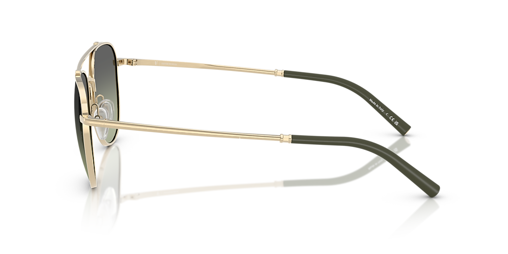 Oliver Peoples OV1346S R-10 L (54 - 18) with Green lenses and Gold