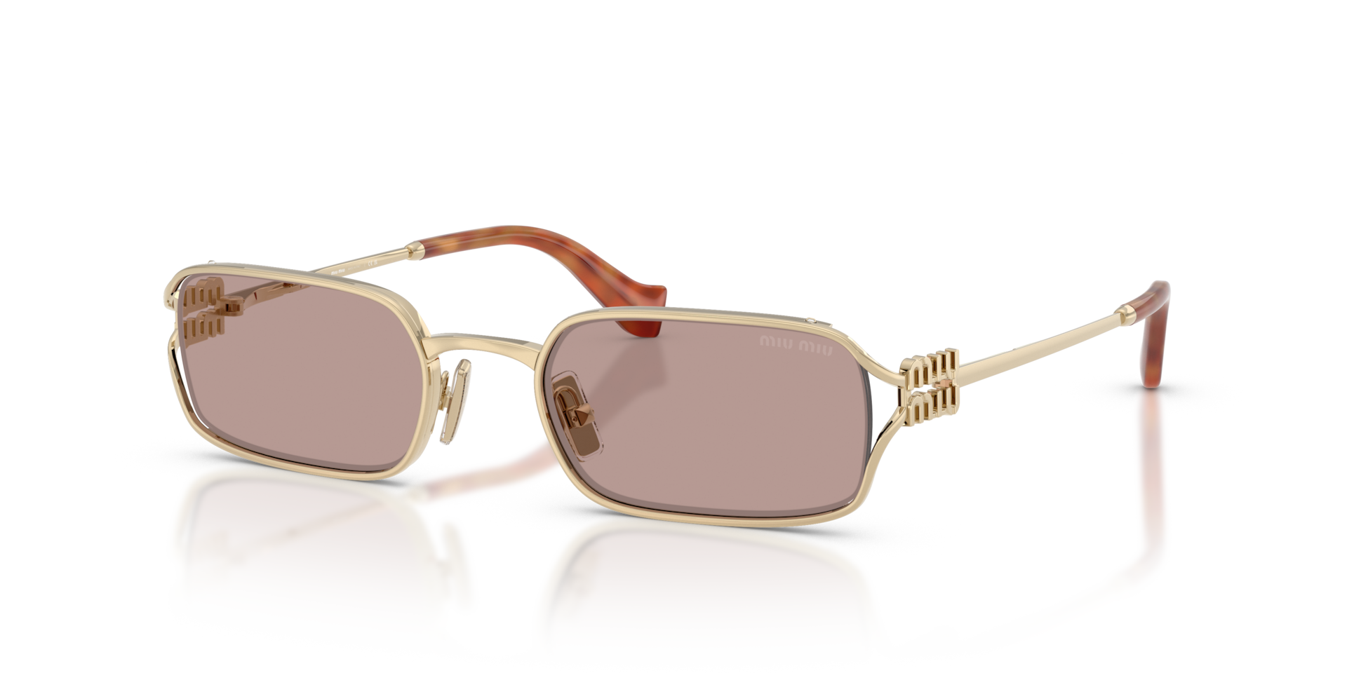 Miu Miu MU C50S M (52 - 21) with Violet lenses and Gold frame