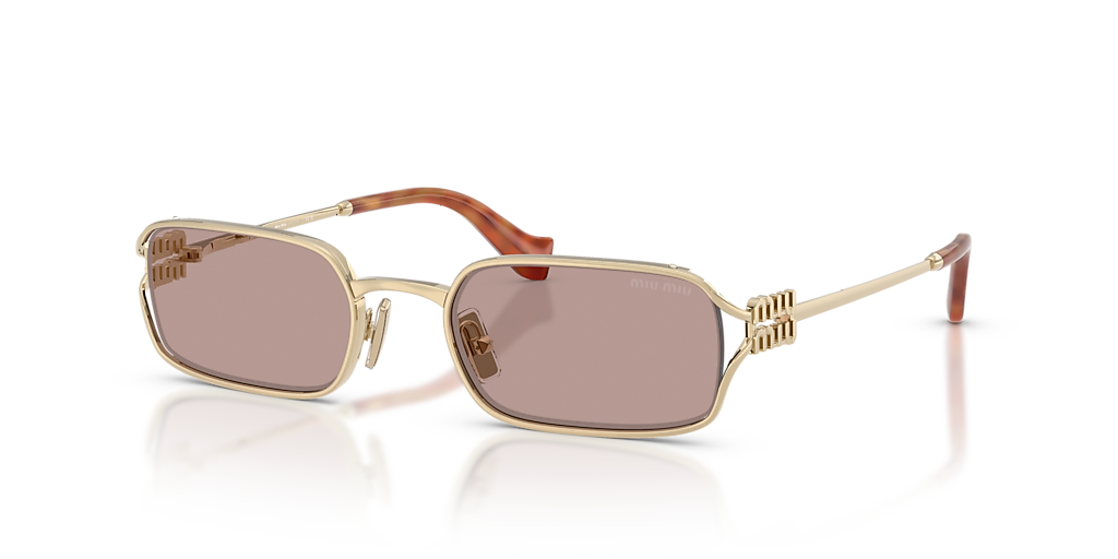 Miu Miu MU C50S M (52 - 21) with Violet lenses and Gold frame