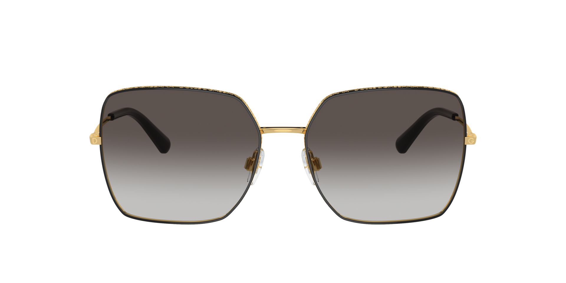 Dolce&Gabbana DG2242 L (57 - 16) with Grey lenses and Black frame