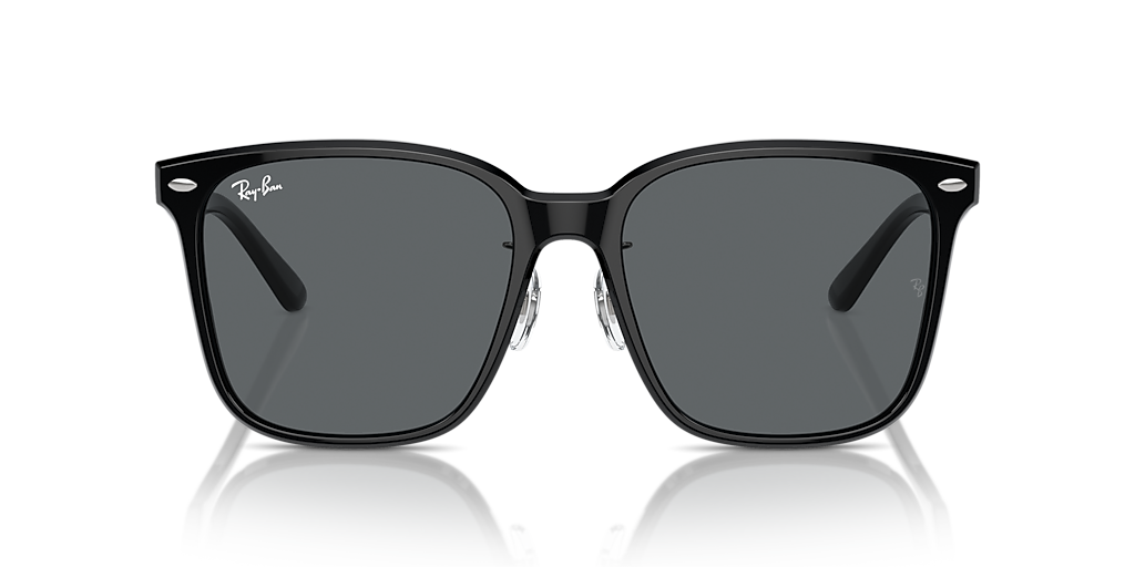 Ray-Ban RB2206D L (57 - 18) with Grey lenses and Black frame