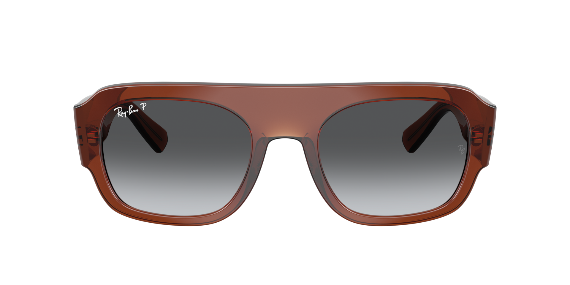 Ray-Ban RB2218 L (55 - 22) with Grey lenses and Brown frame